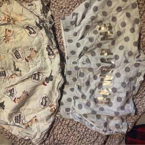 2- pairs of VS PINK Boxer Shorts